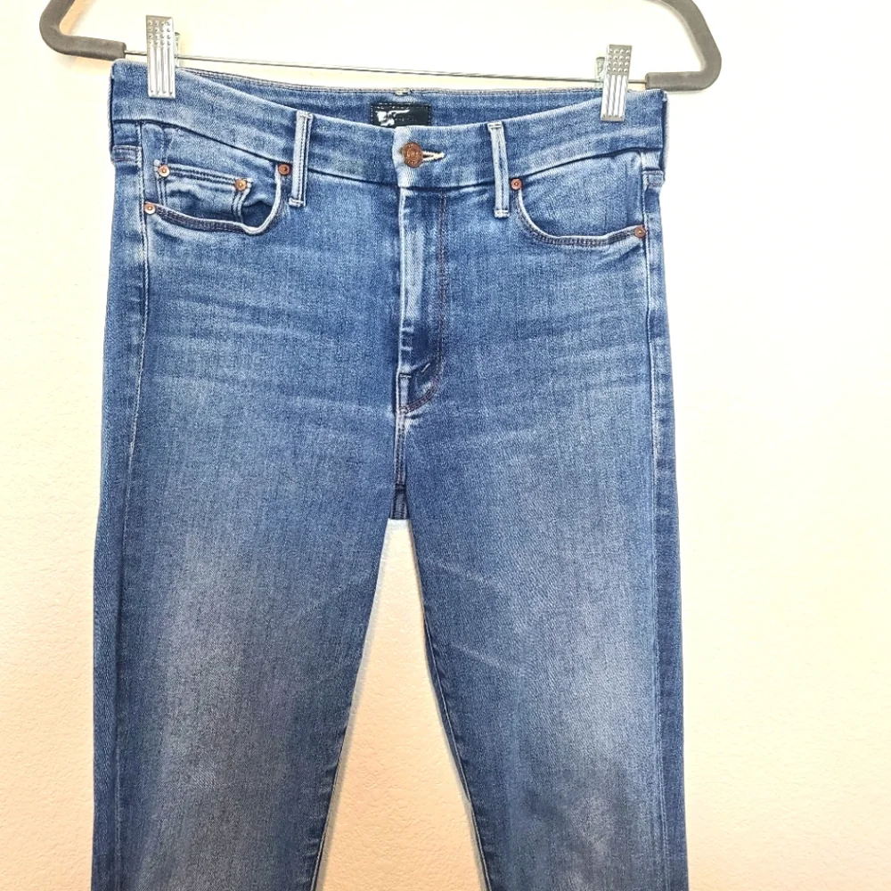 Mother Jeans The Looker Ankle Fray In Satisfaction Guaranteed Size 27 - Picture 10 of 13